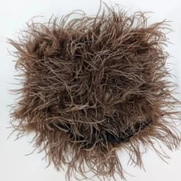 Real Ostrich Feather Fur Short Pants Hot Pants Sex Fashion 23A0409