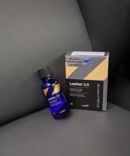 CARPRO CQUARTZ Leather 2.0 - 30Ml Kit - Hydrophobic & Oil Phobic, Resistance to UV, Denim Dye Coloring, Abrasion and Stains
