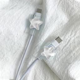 Korea Cute 3D Ocean Stars Change Charger Protector Cover Charger Line Protectors Organizer Winder Protector Cover Accessories
