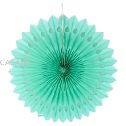 5pcs Color Tissue Paper Cut-Out Paper Fans Pinwheels Hanging Flower Paper Crafts for Wedding Party Birthday Decor Supplies