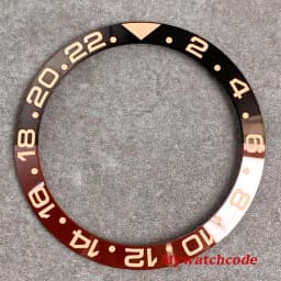 38mm X 30.6mm Watch Bezel Insert Ceramic Mods Replacement Fit For 40mm Automatic GMT SUB SKX 007 Repair Accessories Case Ring