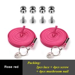 1Pair One Hand Shoelace No Tie Shoelces For Chidren and Adults Quick For Kids and Adult Sneakers Shoelace Quick Lazy Laces