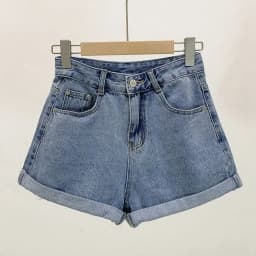 Shorts Women Denim Vintage Summer Basic Simple All-match Hot Sale High Waist Leisure Ladies Streetwear Chic Classic