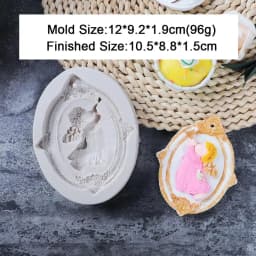 Angel Cupid Model Fondant Silicone Mold Chocolate Sugar Cupcake Baking Cake Decorating Tools Resin Gypsum Handmade Epoxy Mould