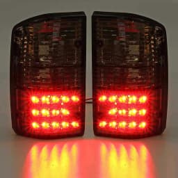Rear Bumper LED Tail Light For Nissan Patrol GQ Y60 GR 1987-1997 Car Accessories Fog Led Red Smoked Brake Stop Turn Signal Lamp