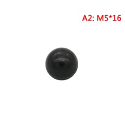 1PC M4/M5/M6/M8/M10/M12 Black Round Ball Resin Ball Knobs Bakelite Lever Knob Grip Handles Of Furniture Machine Tool Replacement
