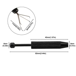 1Pcs 4-Claw Pick Up Tool Electronic Component Grabber Gems Prong Chip Gripper Tweezer Jewelry Grabber Nuts Puller Repair Tool