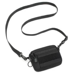 Molle Waist Pack & Shoulder Bag 600D Nylon Organizer for Daily Essentials & Gadgets Tactical EDC Pouch Compact