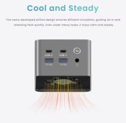 Topton Super Firewall Mini PC M1 AMD Ryzen 3 5425U 4x 2.5G LAN i226-V 8GB LPDDR4 Pocket Mini Gaming Computer Proxmox pfSense Box