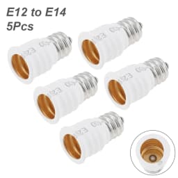 5pcs G24 G23 GU24 GU10 B22 to E26 E27 Lamp Base E26 E17 E12 to E14 Lamp Holder Converter Socket Adapter For LED Corn Bulbs Light