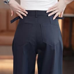 Army Green Wide-Leg Overalls Pants Women Spring Autumn 2026New Drape High Waist Trousers Loose Slim Narrow Straight Pants Female
