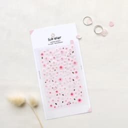 Korean Import Suatelier Brand Sonia Mini Sakura Nail Stickers  DIY Scrapbooking Diary Stationery Stickers Supplies