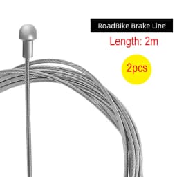 2pcs MTB Bicycle Brake Line Bicycle Speed Line Fixed Gear Shifter Gear Brake Cable Shift Inner Wire for MTB Road Bike