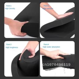 Toolbox Shock-Absorbing Sponge Sheet High Density Foam Pad Cuttable Shadow Foam Insert Hard Case Sponge Cushion Tools Organizer