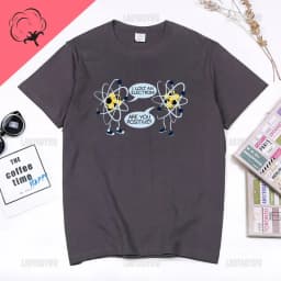 I Lost An Electron Tom Holland Same Style Graphics T Shirt Men Women High Quality Cotton T-shirts Fashion Streetwear Ropa Hombre