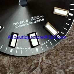 High Quality Watch Modification Accessories 62MAS Dial Green C3 Super Luminous Faces 28.5mm Calendar Sun Patterned Disk Surface