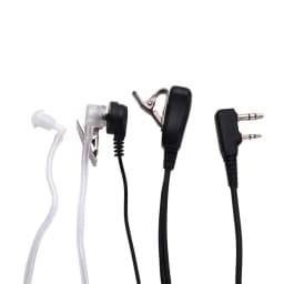 2 Pin PTT MIC Headset Covert Acoustic Tube In-ear Earpiece For Kenwood TYT Baofeng UV-5R BF-888S CB Radio Accessories
