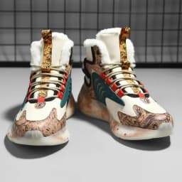 Winter Men Shoes with Plush Thick Insulation Outdoor Snow Boots Fashion Trend Soft Soles Sports Leisure Shoes Durable 2024
