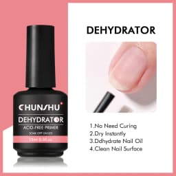 CHUNSHU 15ML Strong Base Coat For Manicure Hybrid Nail Art Long Lasting Transparent Base Gel Semi Permanent Reinforcement
