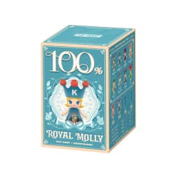 POPMART MEGA ROYAL MOLLY 100% Anniversary Series1 Blind Box Mystery Box Guess Bag Toys Doll Cute Anime Figure