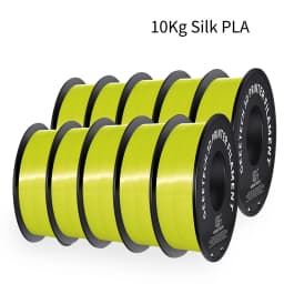 GEEETECH 10Kg 3d Silk PLA Filament 1.75mm Spool Wire For 3D Printer Material, Safety, Vacuum Packaging