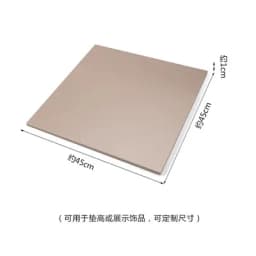 Champagne White Display Case Necklace Rack High-End Jade Jewelry Display Props Counter Display Crystal Exhibition Stand
