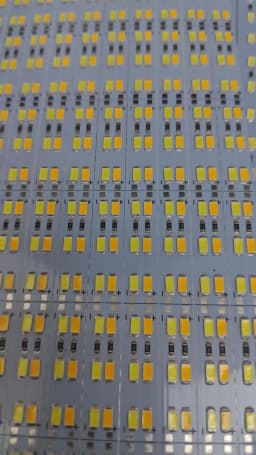 10PCS 8CM 25CM 50CM 12V 24V LED Hard Rigid Strip Bar Light Double Row LED Strip 144leds/m SMD 5730 Superbright Warm Cool White