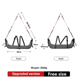 Xinda High Altitude Work Seat Belt Rope Harness High-rise Hanging Plate Exterior Wall Cleaning Anti-fall Seat Plate