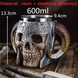 400ml Tiki Mugs Cocktail Cup Beer Wine Mug Ceramic Tiki Mugs Art Crafts Creative Hawaii Mugs