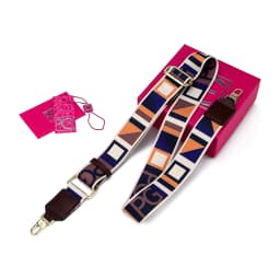 PG PATSY GARIS Women's Portable Shoulder Strap Fashion Luxury Brand Retro Classic Jacquard Texture Luggage Accessories