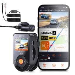 Vantrue S1pro Dashcam 2.7K Front and Rear 5G WiFi 60FPS Hidden Dash Camera HDR Night Vision STARVIS 2 GPS Voice Control