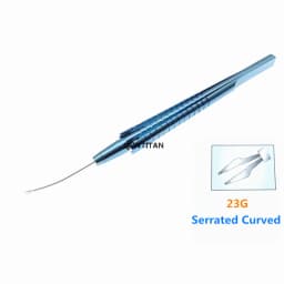 Gripping jaws Capsulorhexis Forcep Gripping forceps Virtreo-Retinal Ophthalmic microsurgery instrument