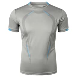 Summer Gym Breathable T Shirt Men Quick Drying Jogging Tops Men Lightweight Training Tees Fitness Tops Running Sweatwear