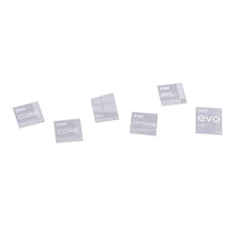 DIY Eleventh Generation 11th Generation Core I9 EVO I7 I5 Win10 Computer Sticker Notebook Label Laptop Metal Sticker