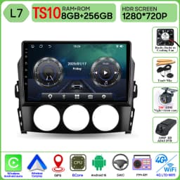 Car Radio For Mazda MX-5 MX5 III 3 NC 2005 - 2015 Stereo Multimedia Player Carplay Android Auto GPS Video Screen 5G Wifi No 2din