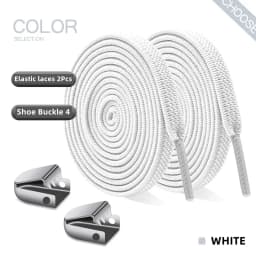 New Upgrades Widen 8MM Flat Elastic Laces Sneakers Shoelaces Without Ties Kids Adult Quick Lace Rubber Sports Shoestring 1Pair