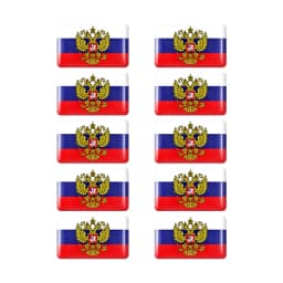 10pcs Epoxy Sweden Flags Sticker Car Interior Decoration Decal for VOLVO S40 S60 S80 S90 XC40 XC60 XC70 XC90 V40 V60 V70 Badge