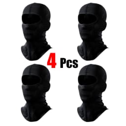 1pc/2pcs/4pcs Elasticity Breathable Balaclava Hat Cycling Full Face Mask Outdoor Ski Motorcycle Mask Scarf Helmet Inner Cap