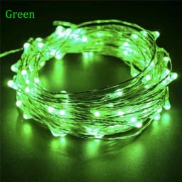 1M 2M Copper Wire LED String lights Holiday lighting Fairy Garland For Christmas Tree Wedding Party Decoration