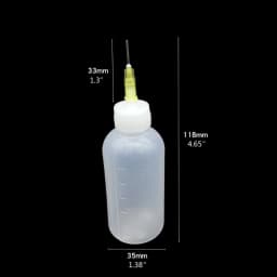 10x Multi Purpose DIY Tip Applicator Bottles Set DIY Quilling Applicator Oiler Bottle Dispensing Bottle