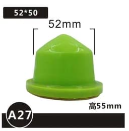 Green Color Non Stick Dust Resistant Anti-static Pad Printing Adhesive Head Pad Rubber Head with Shipping Cost