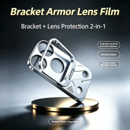 For iPhone 18 Pro Max 17 Pro Max Multi‑Functional AR AF HD All in One Invisible Holder Anti‑scratch Armor Protector Lens Cover