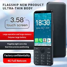 DOOV F27 Touch Keyboard Phone 3.58 Inch Android14 4GB+64GB 2120mAh Google Play BT Hebrew Add 64GB Card Smartphone TYPE-C Eadset