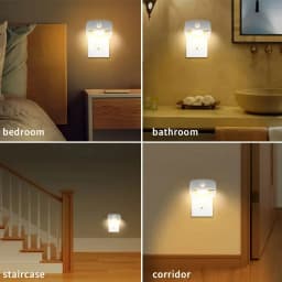 Motion Sensor LED Night Light AC 85-265V EU US Socket PIR Human Induction Lamp 3 Modes Plug In Wall Lamp For Bedroom Hallway