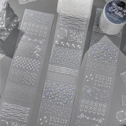 Journal GO 5cmx2m Polka Dot Washi Tape Rainbow Decorative Masking Tape for DIY Scrapbooking, Journaling, Gift Wrapping