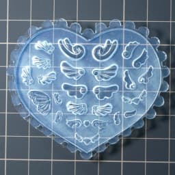 8 Styles 3D Butterfly Embossing Nail Art Silicone Mold DIY Star Flower Angle Wing Pattern Nail Art Combination Decorative Mould