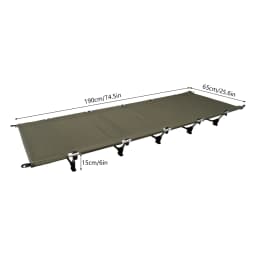 Ultralight Foldable Camping Cot Army Green Load-baring 150kg/331 Lbs with Carrying Bag for Picnics,trekking, Hunting, Road Trips