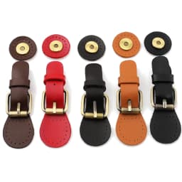 2pcs Leather Bag Snap Buckles Sew on Snaps Button Magnetic Closure Fasteners for Women DIY Handbag Backpack Clothes Accessories