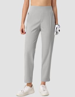 TACVASEN Golf Pants Womens UPF 50+ Lightweight Stretch High Waisted Pants Quick Dry Casual Work Trousers Travel Athletic Pants