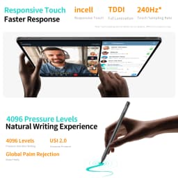 Teclast ArtPad 13.2-inch 2.2K TDDI Tablets PC Max.48GB RAM 128GB ROM Android 16 Tablets T7300 8 Core 10000mAh 18W Fast Charge